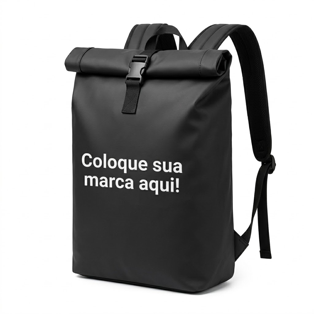 Mochila Rolltop Minimalista